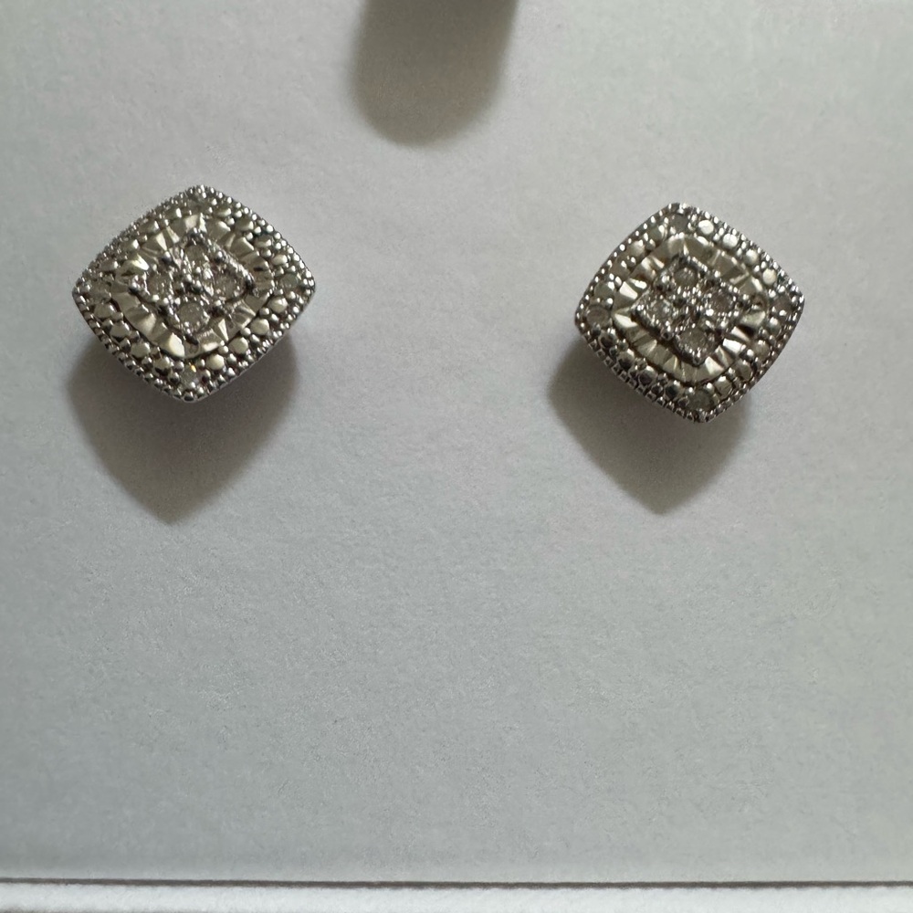 Elegant Silver Stud Earrings